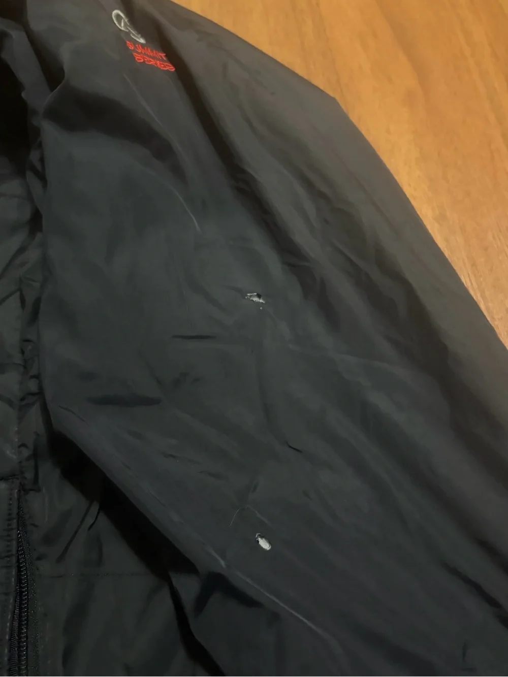The North Face Jacket Black Summit Series Primaloft Puffer Hoodie Mens XXL